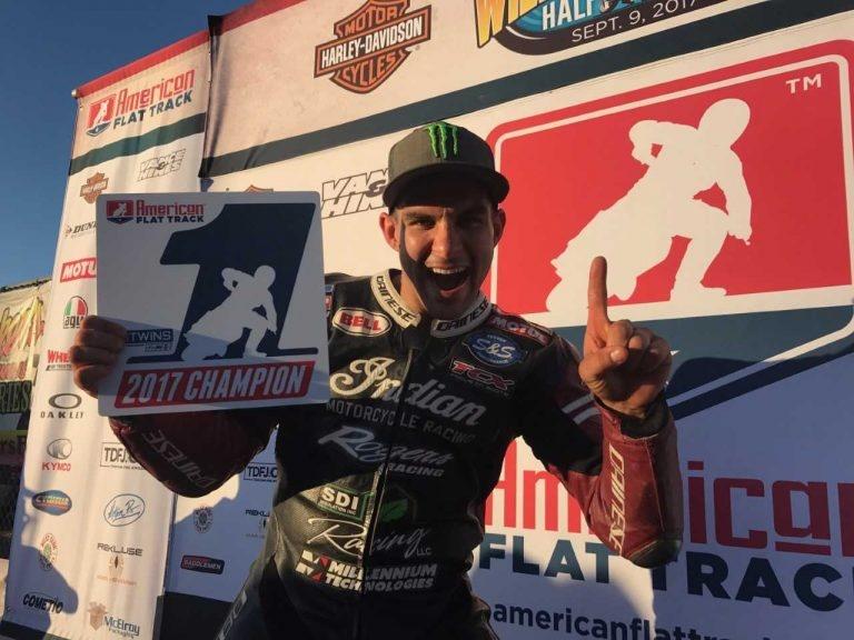 Джаред Мис выиграл чемпионат AMA Flat Track 2017