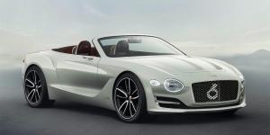 Первым электрокаром Bentley станет родстер

