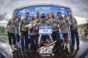 Тони Боу выиграл чемпионат FIM Trial Outdoor 2017