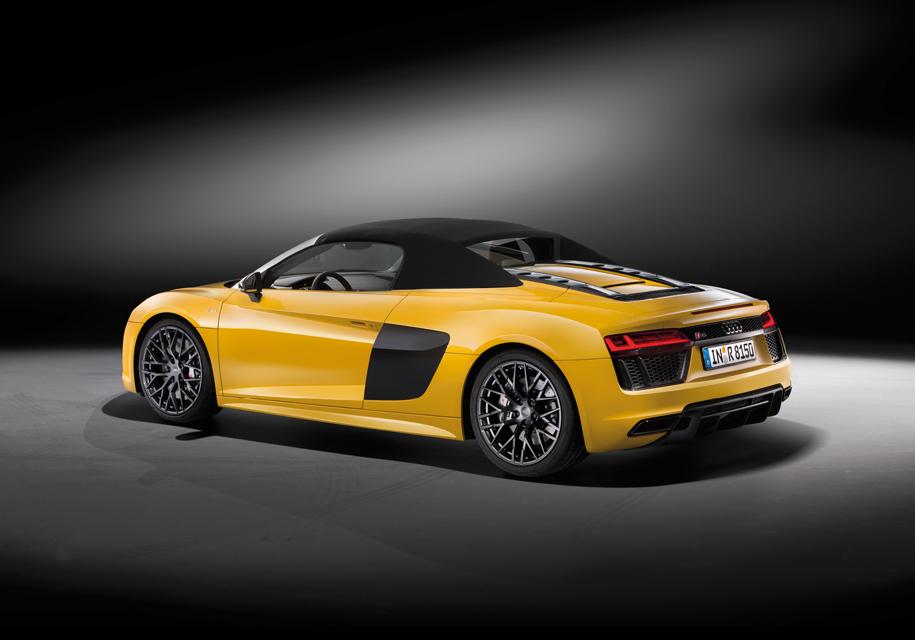 Для Audi R8 Spyder сделали крышу c «дефлектором звука»