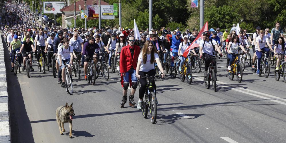 В Москве перекроют часть улиц из-за велопарада


