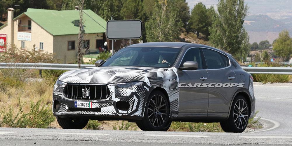 Maserati вывела на тесты самую быструю версию кроссовера Levante

