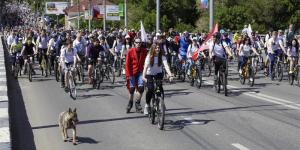 В Москве перекроют часть улиц из-за велопарада

