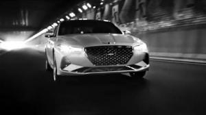 Седан Genesis G70 рассекретили до официальной премьеры