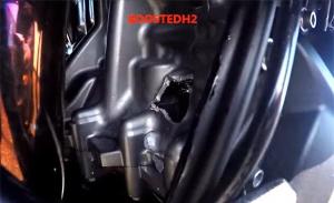 Мотор Kawasaki Ninja H2 взорвался на скорости 300+ км/ч
