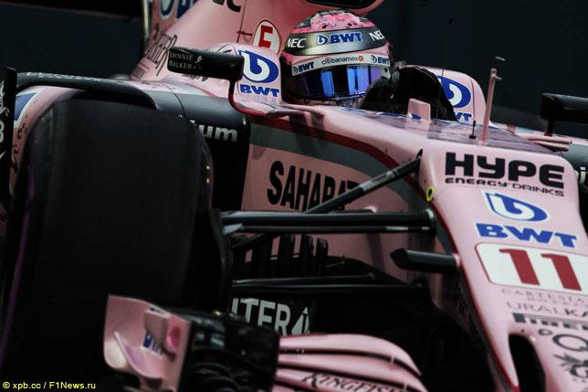 В Force India рассчитывают на очки в гонке
