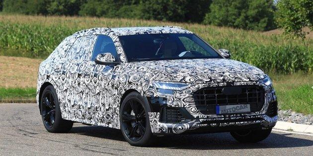 Audi вывела на тесты сверхмощный гибридный кроссовер