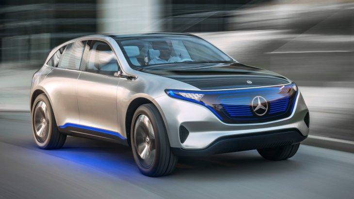 Mercedes начал приём заказов на электрический кроссовер EQC