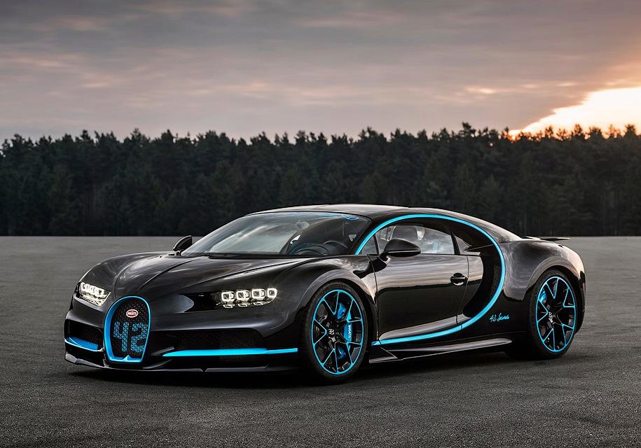 Для съемки видео про Bugatti Chiron пришлось использовать другой Bugatti Chiron