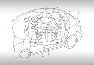 Ford придумал стол с подушками безопасности