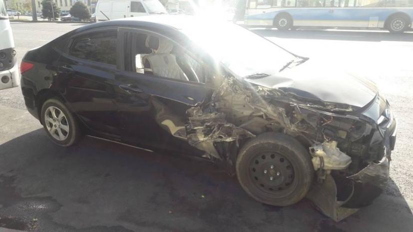 В ДТП с пассажирским автобусом пострадали три человека