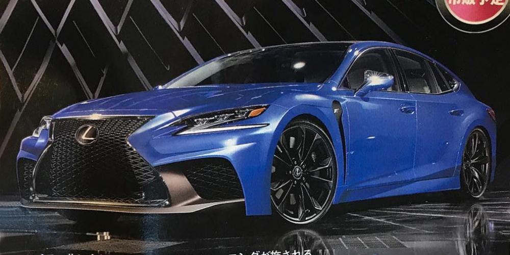 Lexus привезет на Токийский автосалон 600-сильный седан LS