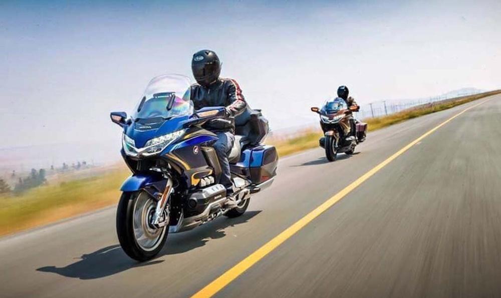 Первые фотографии Honda Gold Wing 2018