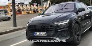 Audi начала испытания большого кроссовера Q8 в Москве