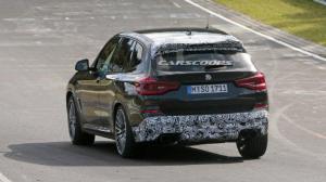 «Заряженный» BMW X3 M замечен на Нюрбургринге