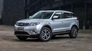 Российские продажи кроссовера Geely Atlas стартуют в ноябре