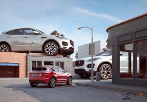 Jaguar E-Pace поместили в «деформированную реальность»
