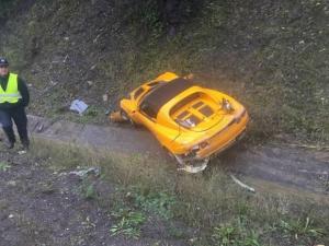 В Украине разбили спортивный Lotus Elise