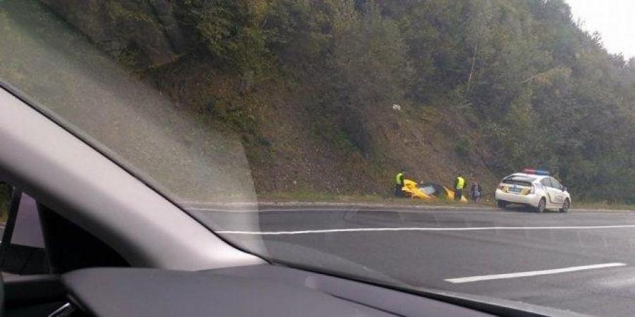В Украине разбили спортивный Lotus Elise