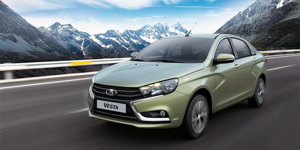 Продажи седана Lada Vesta в Европе выросли на 45%