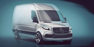 Mercedes показал внешность нового Sprinter

