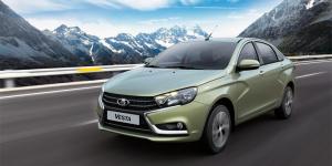 Продажи седана Lada Vesta в Европе выросли на 45%