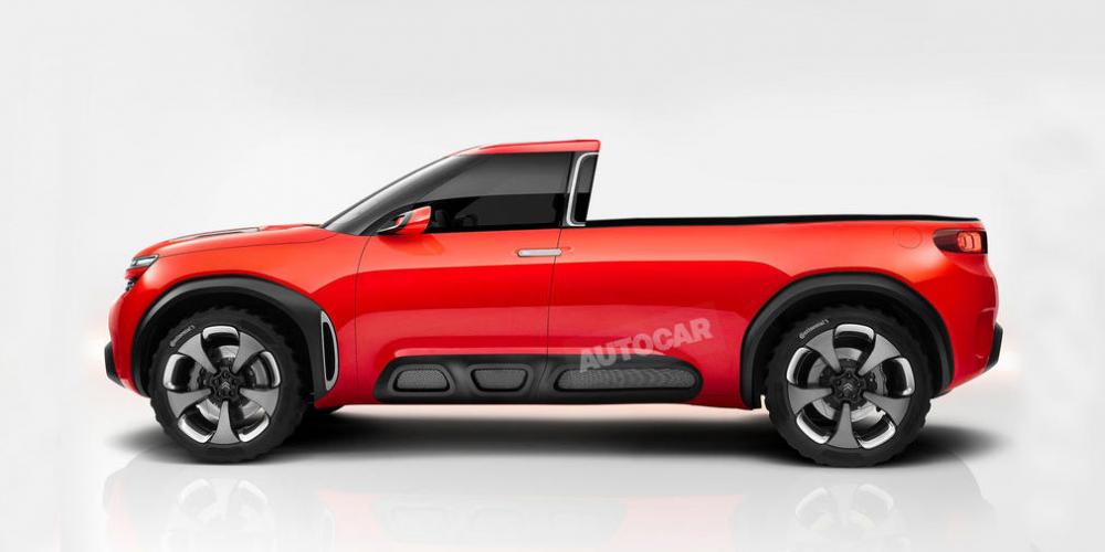 Peugeot и Citroen разработают пикап вместе с китайским Changan