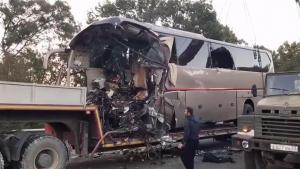 На Кубани в ДТП с автобусом погибли шесть человек и 20 пострадали