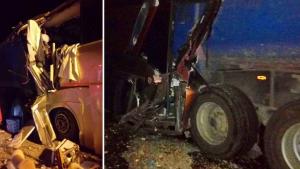 На Кубани в ДТП с автобусом погибли шесть человек и 20 пострадали