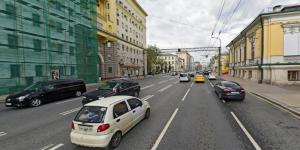 На проспекте Мира в Москве убрали реверсивную полосу

