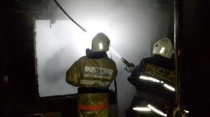 В Алматы горел салон проката лимузинов