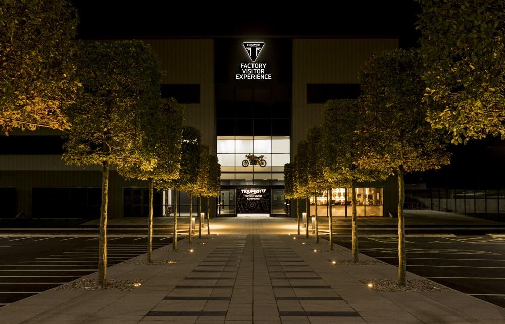 Новый музей Triumph Factory Visitor Experience