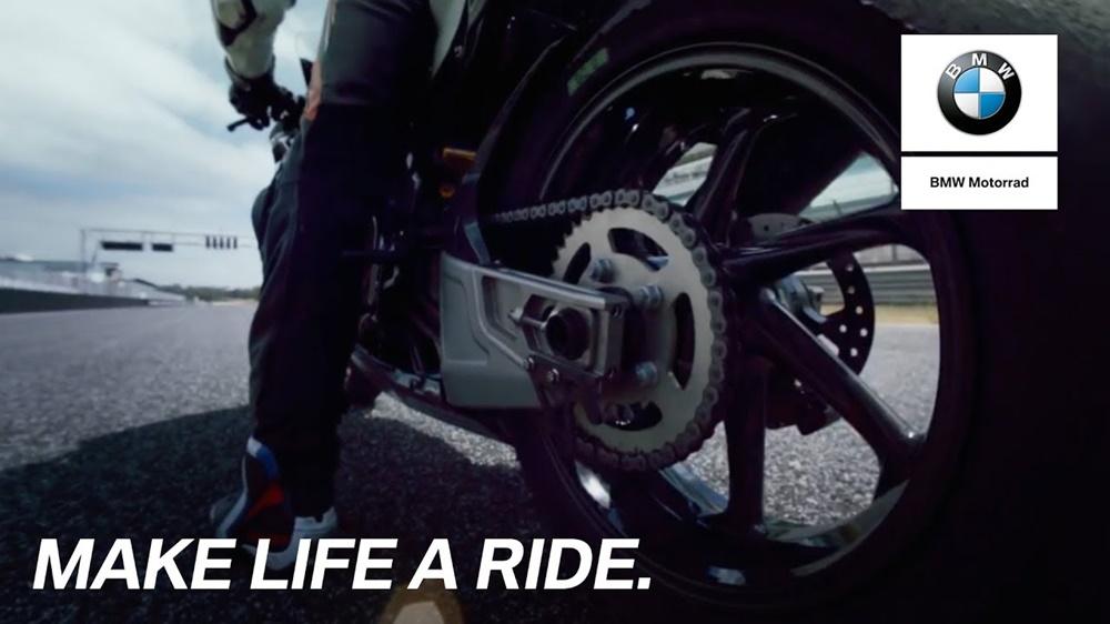 Бернаут на BMW HP4 Race