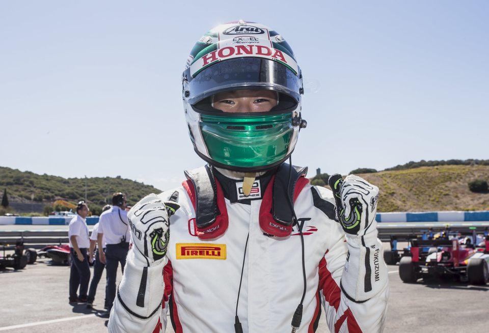 Ниреи Фукузуми одержал победу в первой гонке GP3 в Хересе