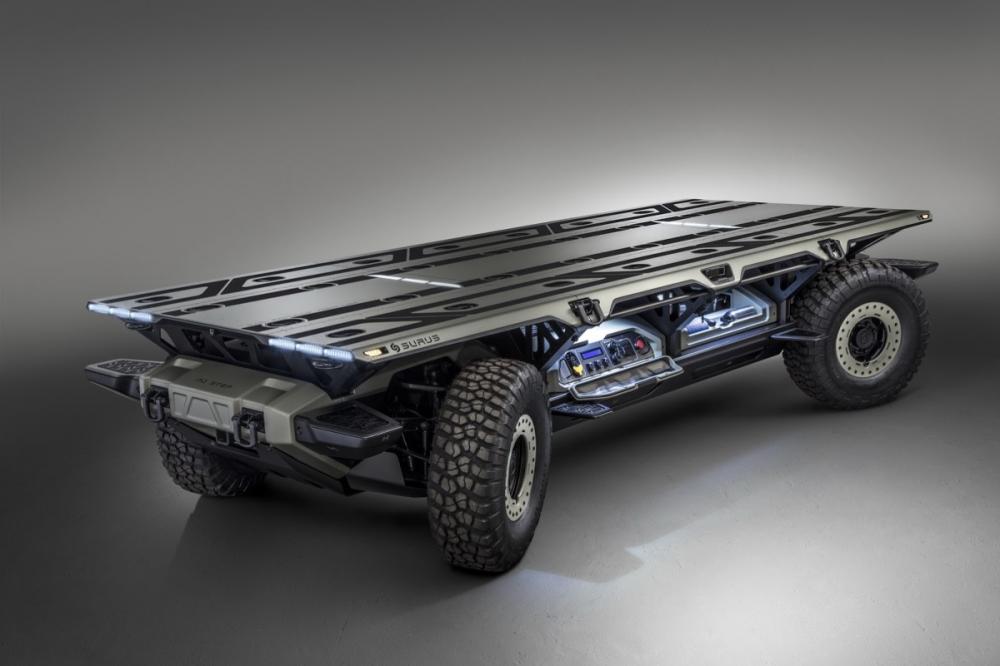 Инновационная тележка: GM показал грузовой концепт SURUS