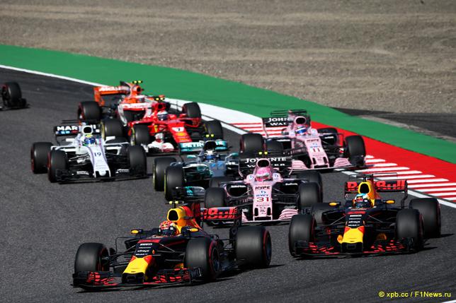 Второй двойной подиум подряд для Red Bull Racing
