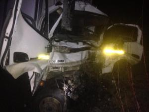 В Забайкалье столкнулись автобус и грузовик