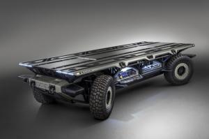 Инновационная тележка: GM показал грузовой концепт SURUS