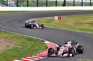 Force India: 13-й двойной финиш в очках в сезоне
