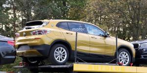 Серийный кроссовер BMW X2 заметили без камуфляжа