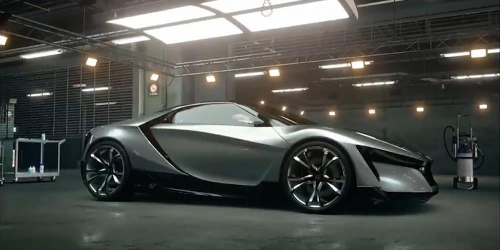 Honda разработала спорткар для видеоигры