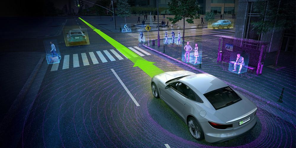 Nvidia разработала компьютер для беспилотных такси