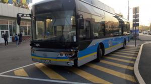 Мальчик пострадал в ДТП с участием автобуса на Абая