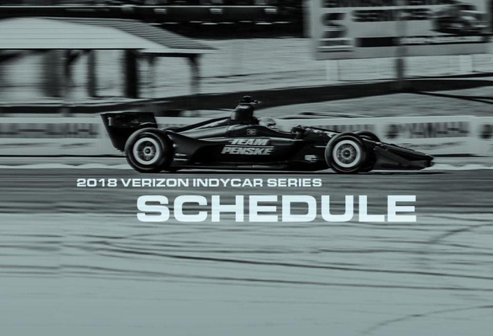 Опубликован календарь IndyCar 2018 года
