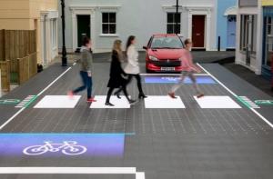Интерактивный пешеходный переход – будущее автомобильных дорог