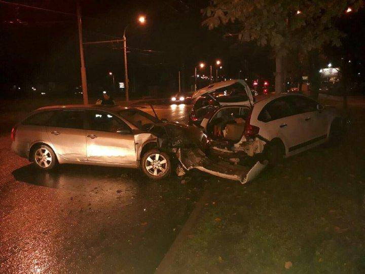 В Минске водитель с 2,5 промилле разбил пять автомобилей