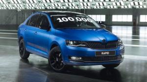 В России выпустили 100-тысячный лифтбек Skoda Rapid