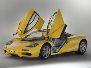 1997 McLaren F1 Dandelion Yellow with Dark Grey