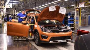 Кросс-хэтчбек KIA Rio X-Line встал на конвейер в России