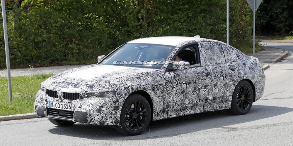 BMW начала испытания гибридной версии новой «тройки»


